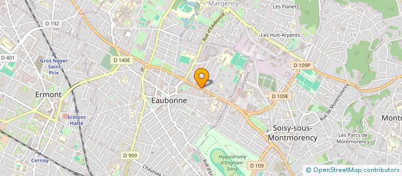 localisation de l'entreprise IDF RENOV à PONTOISE