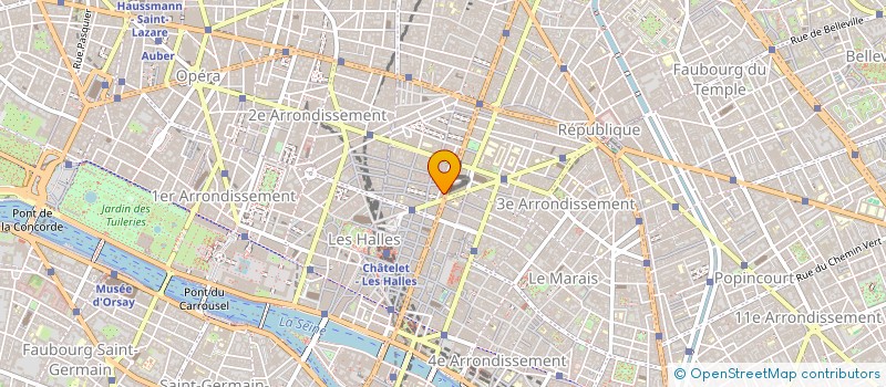 localisation de l'entreprise IDF SERVICE à PARIS