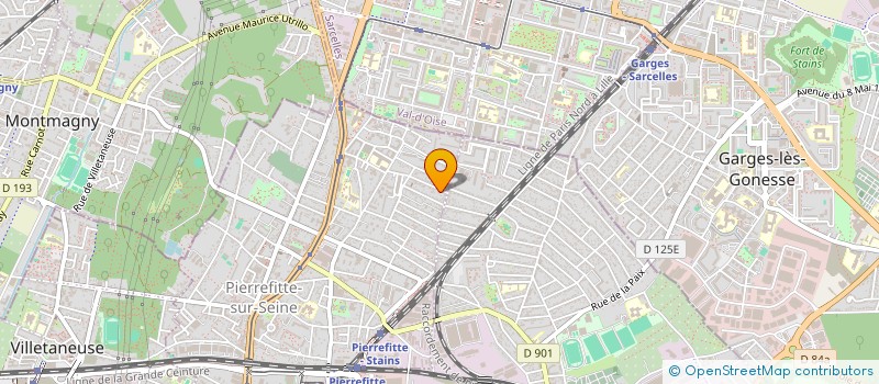localisation de l'entreprise IDF SERVICES  PIERREFITTE-SUR-SEINE