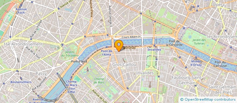 localisation de l'entreprise IDF TELE à PARIS