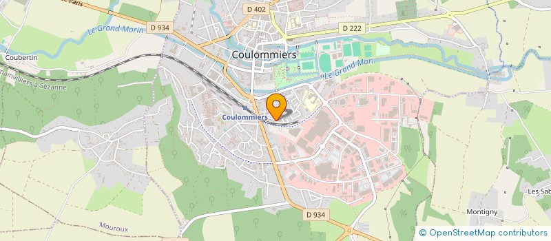 localisation de l'entreprise IDF URO 77 à COULOMMIERS