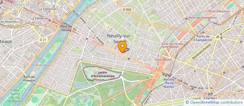 localisation de l'entreprise IDF VALORISATION 2  NEUILLY-SUR-SEINE