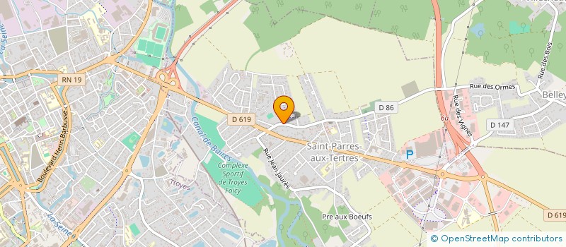 localisation de l'entreprise IDFC à SAINT-PARRES-AUX-TERTRES