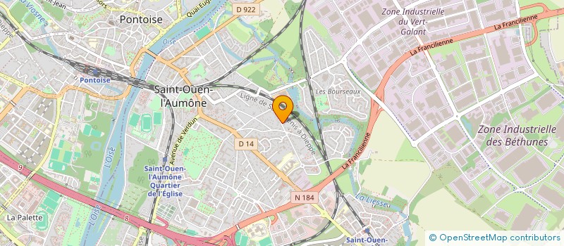 localisation de l'entreprise IDFCE à SAINT-OUEN-L'AUMONE