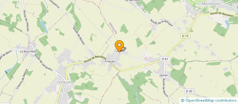 localisation de l'entreprise IDFCS  MONTJOIRE