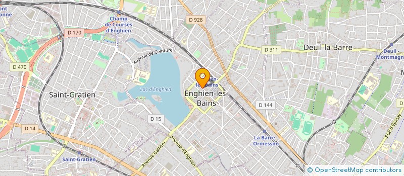 localisation de l'entreprise IDFM RADIO ENGHIEN à ENGHIEN LES BAINS