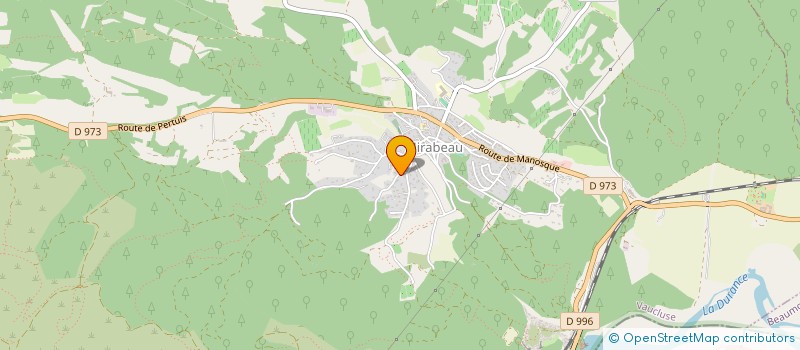 localisation de l'entreprise IDFRADEL à LA TOUR-D'AIGUES