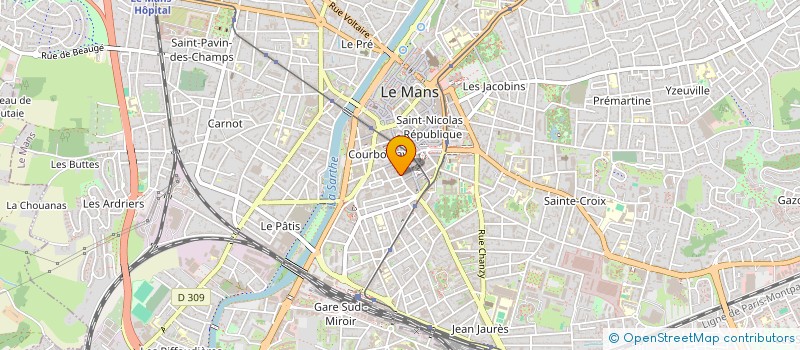 localisation de l'entreprise IDFX à LE MANS
