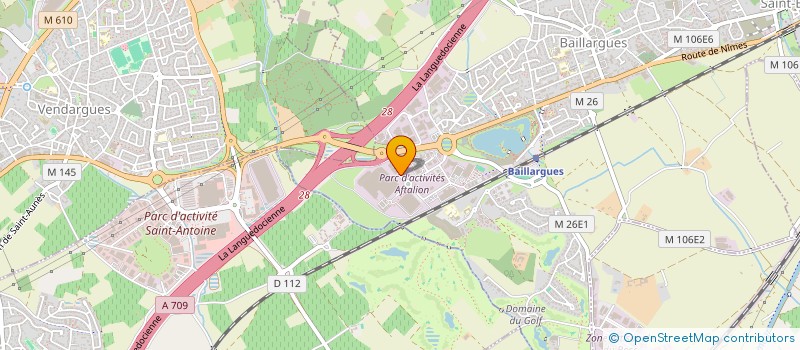 localisation de l'entreprise IDG 31 à BAILLARGUES