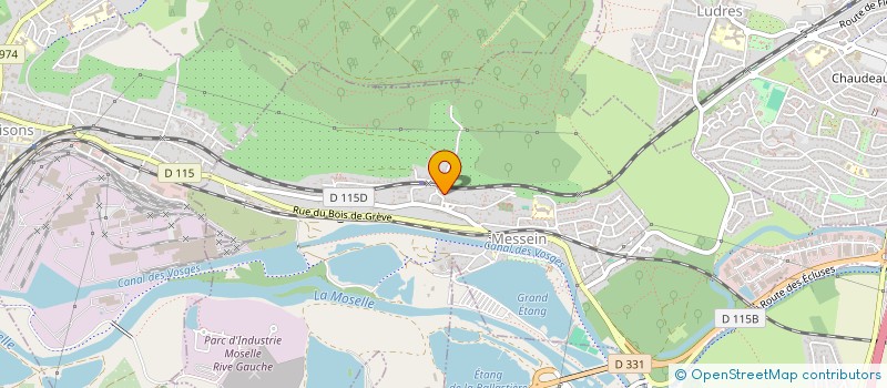 localisation de l'entreprise IDGEOL  MESSEIN