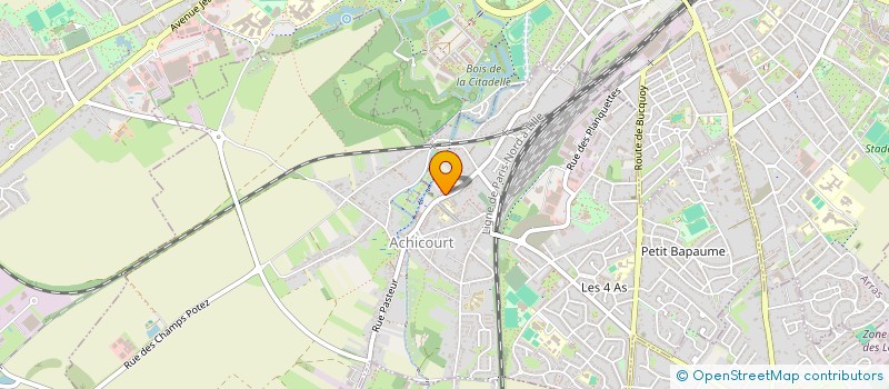 localisation de l'entreprise IDH  ACHICOURT