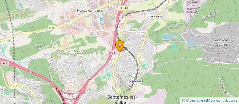 localisation de l'entreprise IDH  SEPTEMES-LES-VALLONS
