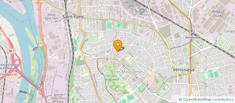 localisation de l'entreprise IDHACO  SAINT-FONS