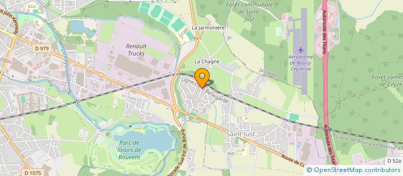 localisation de l'entreprise IDHEM FINANCES à BOURG-EN-BRESSE