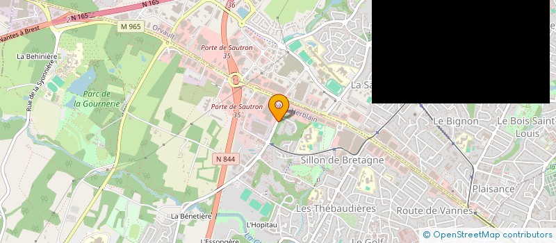 localisation de l'entreprise IDHEO ALUMNI à SAINT-HERBLAIN