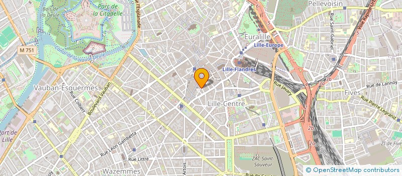 localisation de l'entreprise IDHEO CONSULTING à LILLE