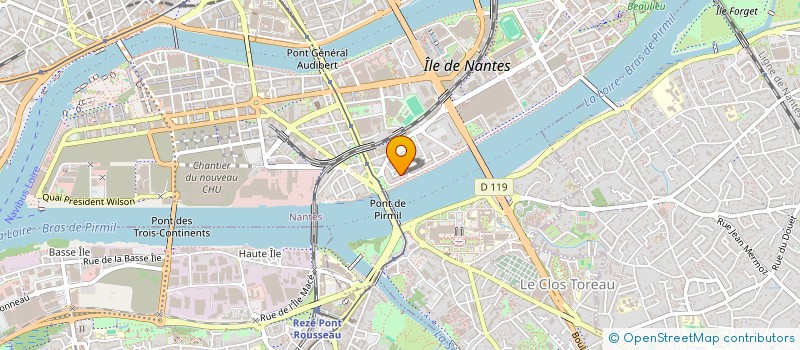 localisation de l'entreprise IDHO INVESTIR DANS L'HOMME  NANTES