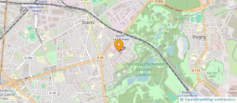 localisation de l'entreprise IDI BOX à STAINS