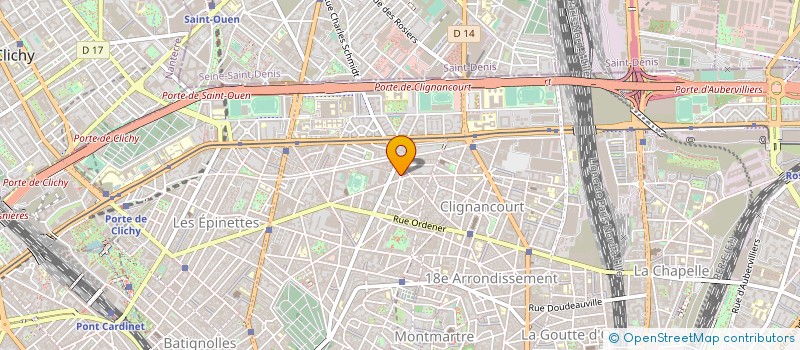 localisation de l'entreprise IDI FRET COMORES à PARIS