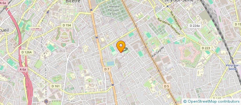 localisation de l'entreprise IDIA CONSULTING  VILLEJUIF