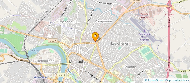 localisation de l'entreprise IDIART à MONTAUBAN