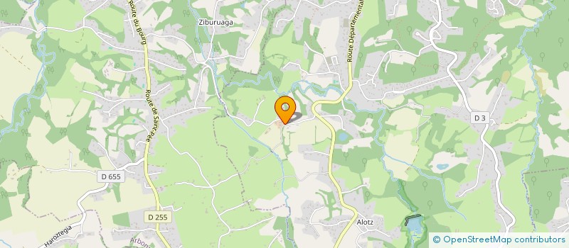 localisation de l'entreprise IDIARTEGARAY  ARCANGUES