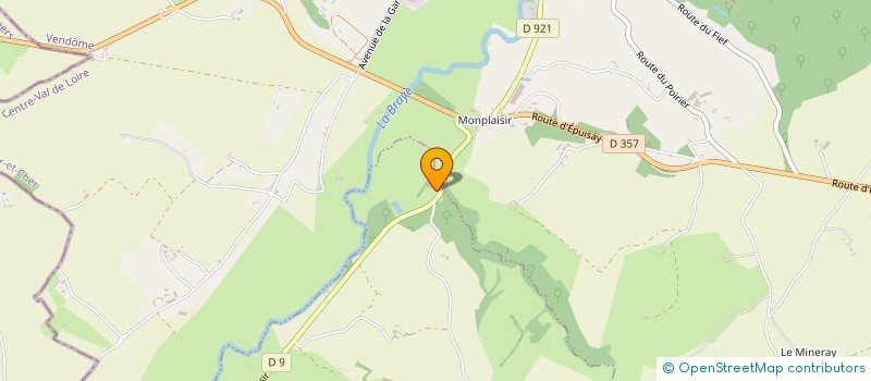 localisation de l'entreprise IDIASPEED RACING  SAVIGNY-SUR-BRAYE