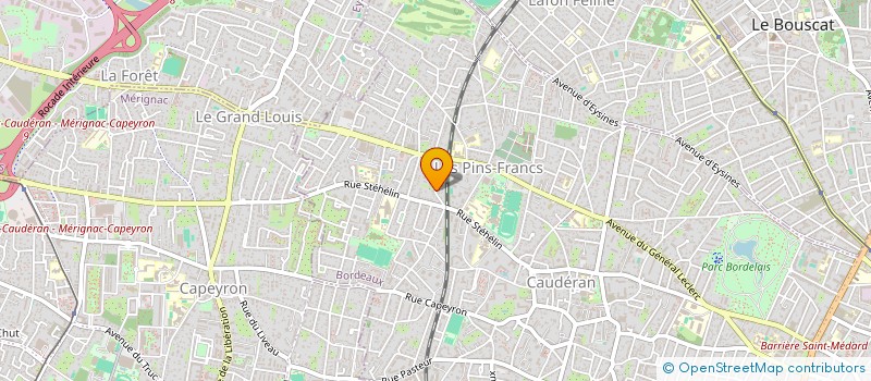 localisation de l'entreprise IDIBA  BORDEAUX