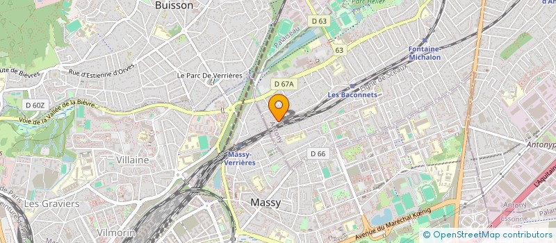 localisation de l'entreprise IDIFFUSION à ANTONY