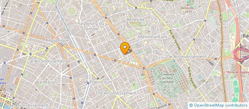 localisation de l'entreprise IDIL  PARIS 11