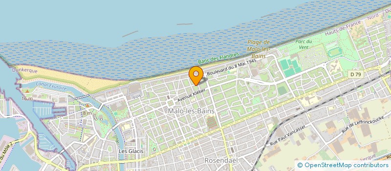 localisation de l'entreprise IDILETEMMANUEL à DUNKERQUE