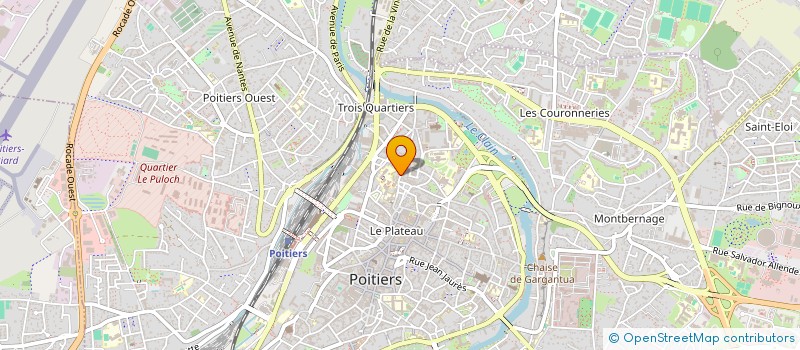 localisation de l'entreprise IDIOCIE  POITIERS