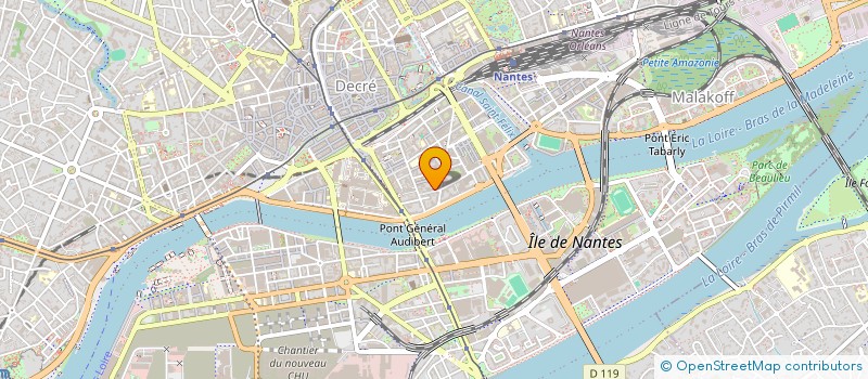 localisation de l'entreprise IDIOCORPUS à NANTES