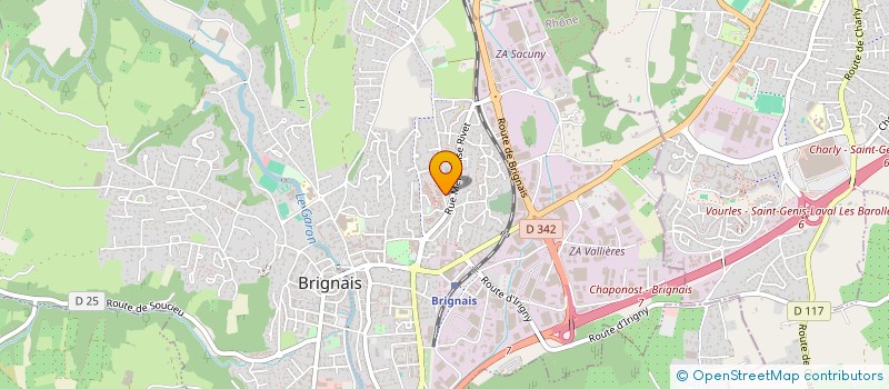 localisation de l'entreprise IDIR ESPOIR ET SOLIDARITE à BRIGNAIS