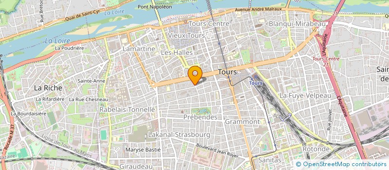 localisation de l'entreprise IDIWEB  TOURS