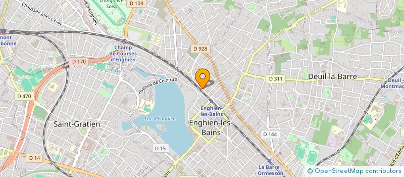 localisation de l'entreprise IDJ.BEAUTY  ENGHIEN-LES-BAINS