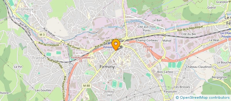 localisation de l'entreprise IDK-DO  FIRMINY