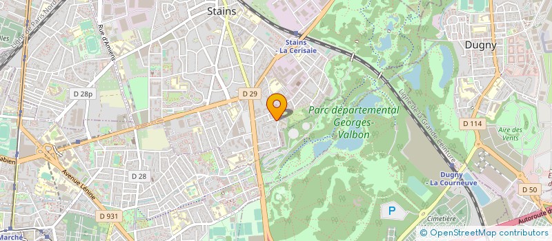 localisation de l'entreprise IDKB EVENTS à STAINS