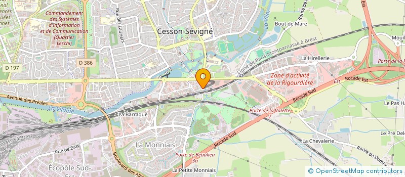 localisation de l'entreprise IDL BUSINESS ACCELERATOR à CESSON-SEVIGNE