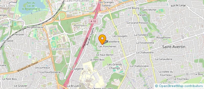 localisation de l'entreprise IDL CONCEPT à SAINT-AVERTIN