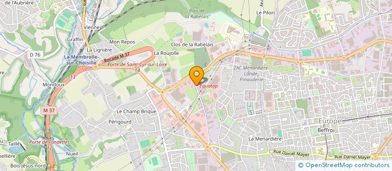 localisation de l'entreprise IDL PREFA à SAINT-CYR-SUR-LOIRE