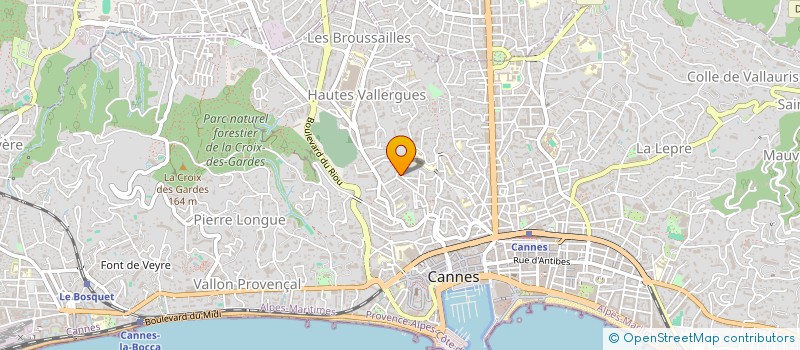 localisation de l'entreprise IDLEC à CANNES