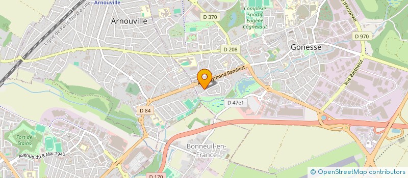 localisation de l'entreprise IDLF à GONESSE