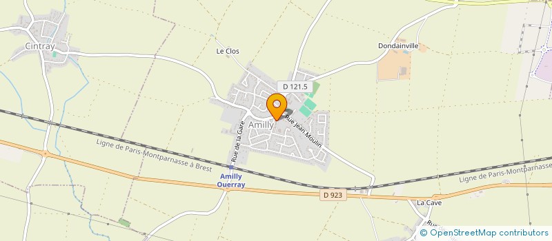 localisation de l'entreprise IDLF à AMILLY