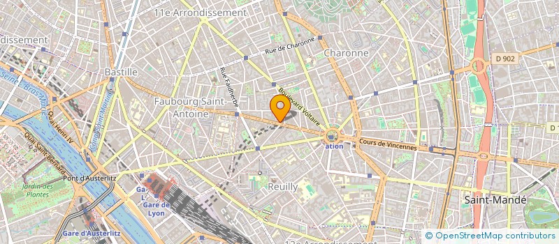 localisation de l'entreprise IDLIVRE  PARIS 11