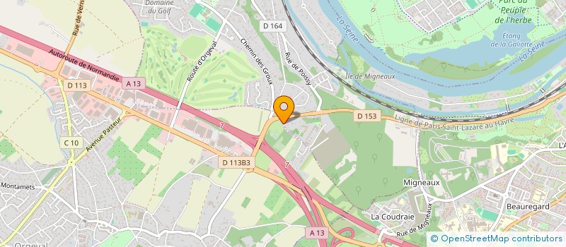 localisation de l'entreprise IDLOCAUX  VILLENNES-SUR-SEINE