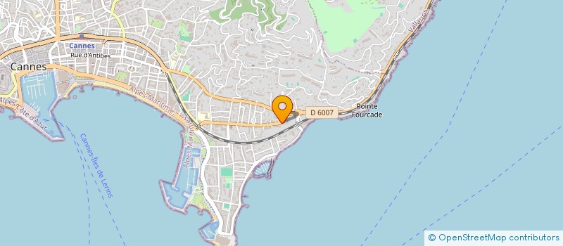 localisation de l'entreprise IDLOG à CANNES
