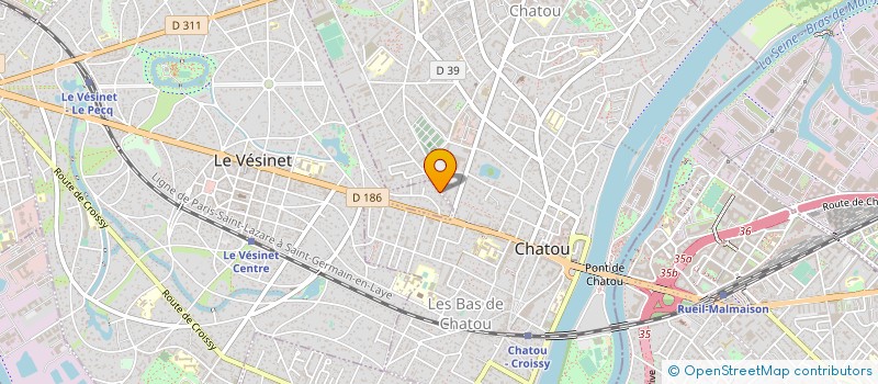 localisation de l'entreprise IDLOG CONSEIL  LE VESINET