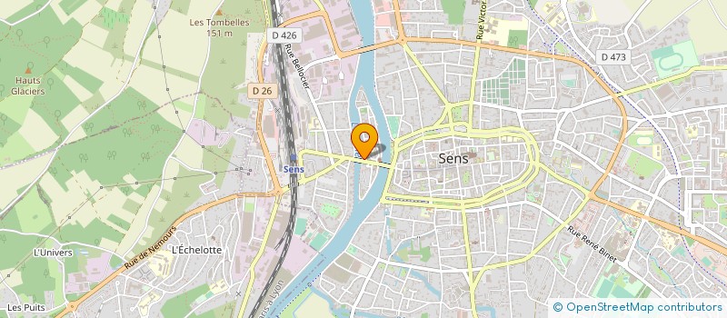 localisation de l'entreprise IDLR 89 à SENS