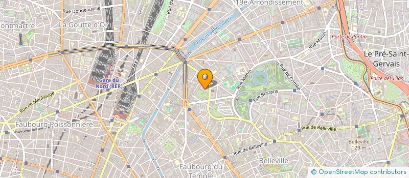 localisation de l'entreprise IDM  PARIS